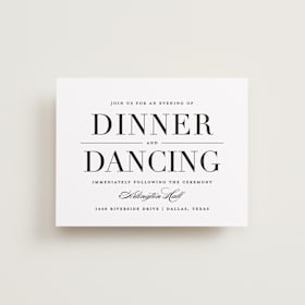 Reception Cards