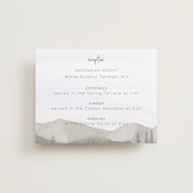 Reception Cards
