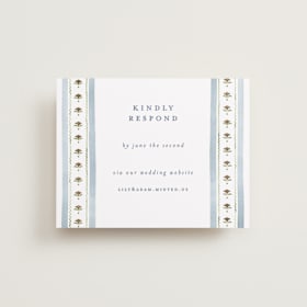 Foil-Pressed RSVP Online Enclosure Cards
