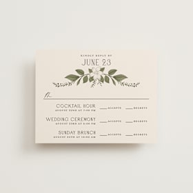 Multi-Event RSVP Cards