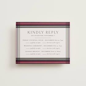 Multi-Event RSVP Cards