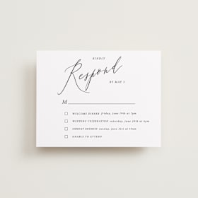 Multi-Event RSVP Cards