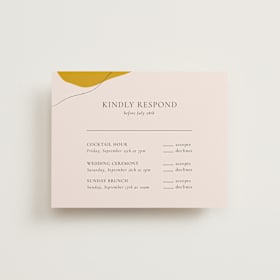 Multi-Event RSVP Cards
