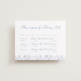 Multi-Event RSVP Cards