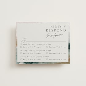 Multi-Event RSVP Cards