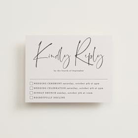 Multi-Event RSVP Cards