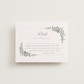 Multi-Event RSVP Cards