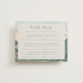 Multi-Event RSVP Cards