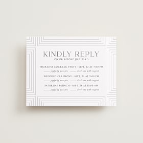 Multi-Event RSVP Cards