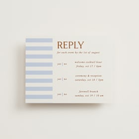 Multi-Event RSVP Cards