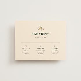 Multi-Event RSVP Cards