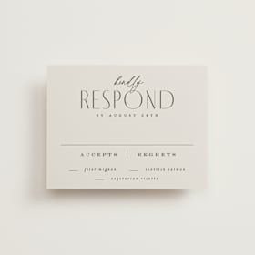 RSVP Cards
