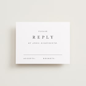 RSVP Cards