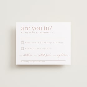 RSVP Cards