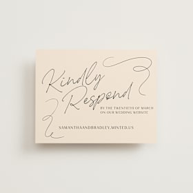 RSVP Online Enclosure Cards