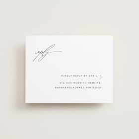 RSVP Online Enclosure Cards