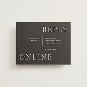 RSVP Online Enclosure Cards