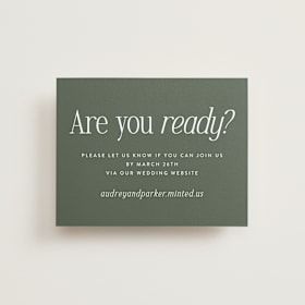 RSVP Online Enclosure Cards