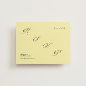 RSVP Online Enclosure Cards