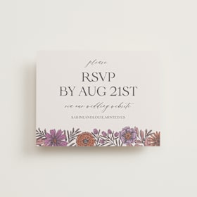 RSVP Online Enclosure Cards