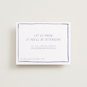 RSVP Online Enclosure Cards