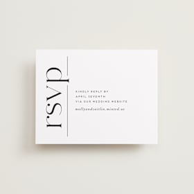 RSVP Online Enclosure Cards