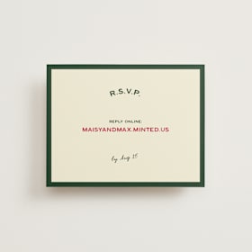 RSVP Online Enclosure Cards