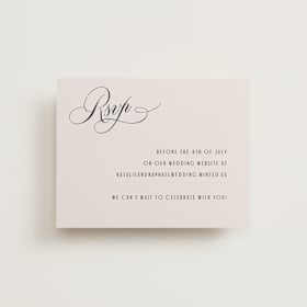 RSVP Online Enclosure Cards