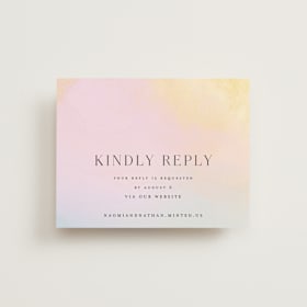 RSVP Online Enclosure Cards