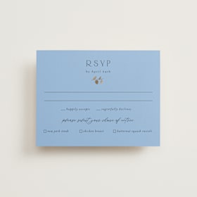 Foil-Pressed RSVP Cards