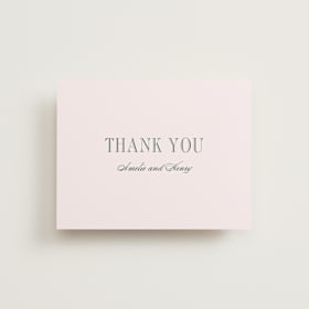 Wedding Thank You Cards