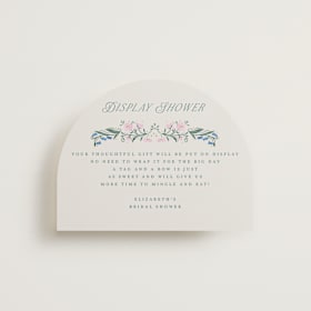 Bridal Shower Insert Cards