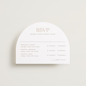 Multi-Event RSVP Cards