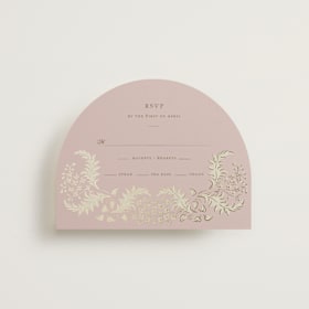 Foil-Pressed RSVP Cards