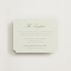 Reception Cards