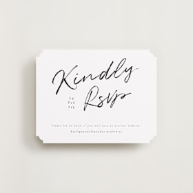 RSVP Online Enclosure Cards