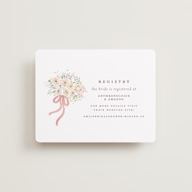 Bridal Shower Insert Cards