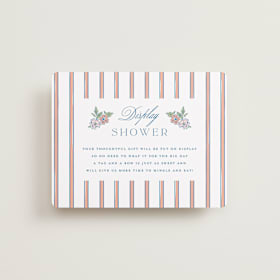 Bridal Shower Insert Cards