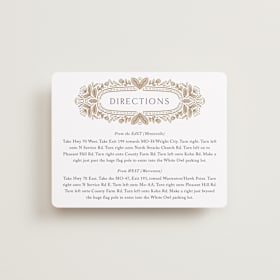 Direction Cards