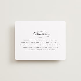 Direction Cards