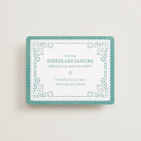 Reception Cards
