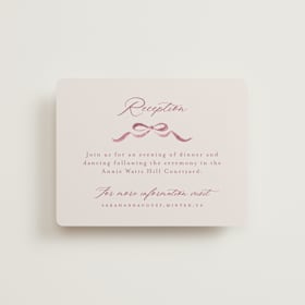 Reception Cards