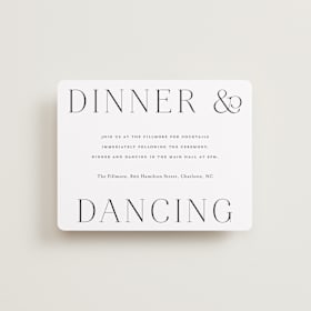 Reception Cards
