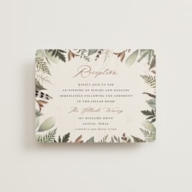 Reception Cards