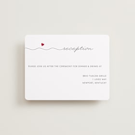 Reception Cards