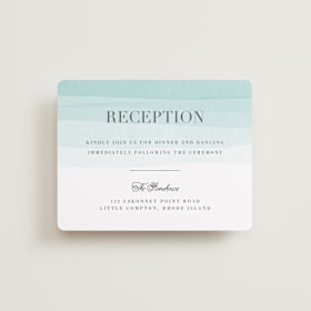 Reception Cards