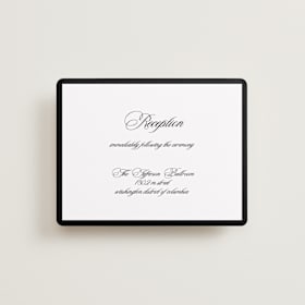 Reception Cards