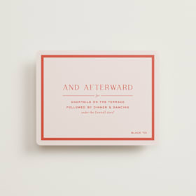 Reception Cards