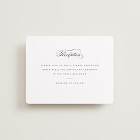 Reception Cards