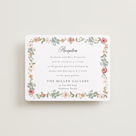 Reception Cards